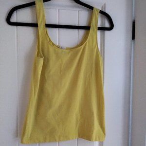 Wolford Yellow "Velvet" Tank
